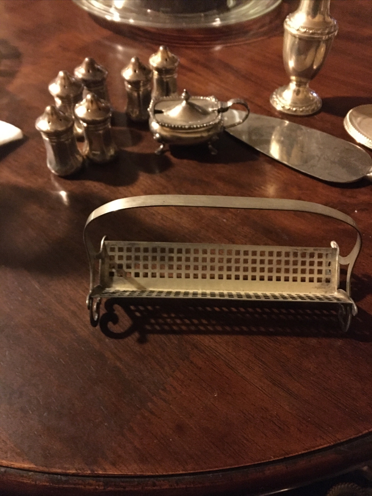 sterling sugar cube holder eBay