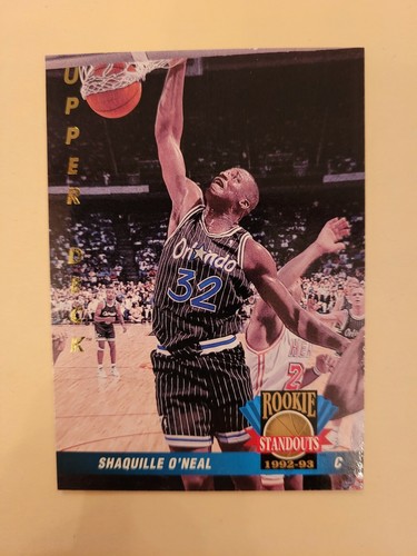 1992-93 Upper Deck Rookie Standouts Shaquille O'Neal #RS15 Magic Lakers