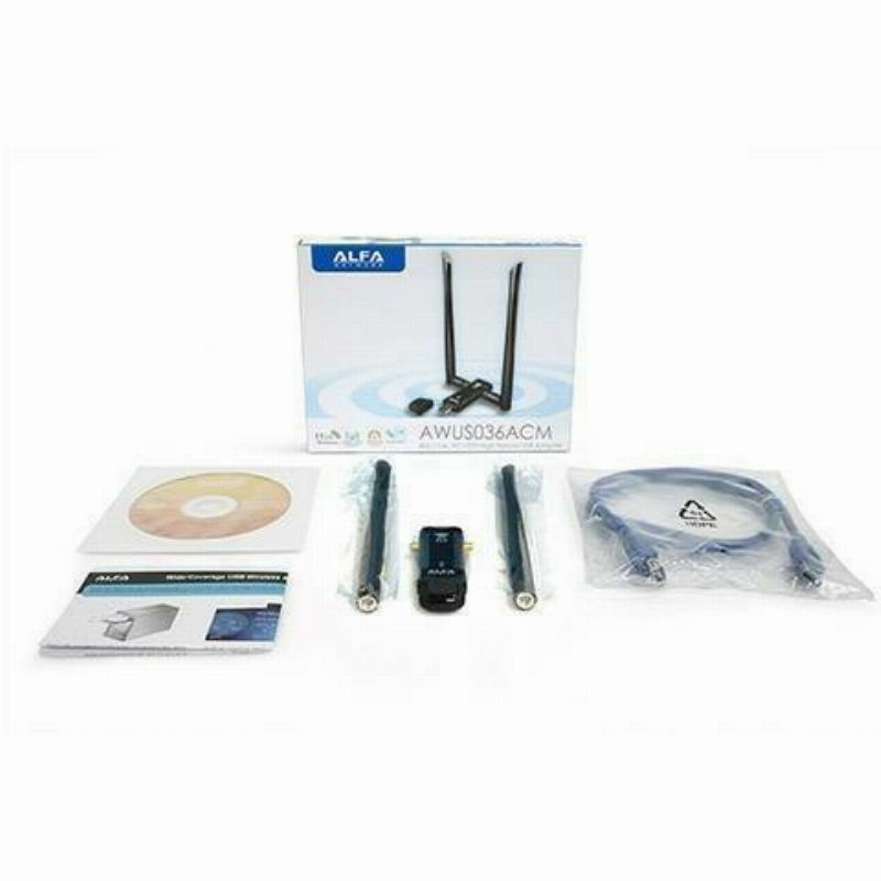 2台セット　ALFA AWUS036ACH by Kali Linux新品未開封 2台セット ALFA AWUS036ACH by Kali Linux新品未開封 - メルカリ