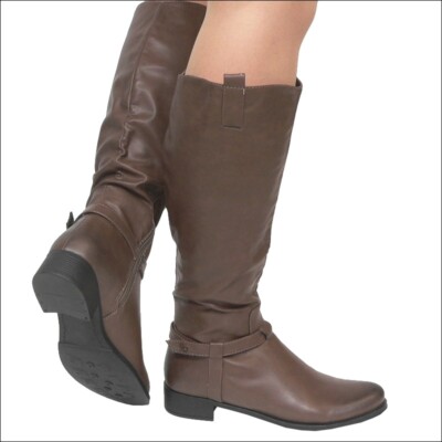 Damen Stiefel Stiefeletten Wanderschuh Cowboystiefel Outdoor Boots Neu 112 Camel