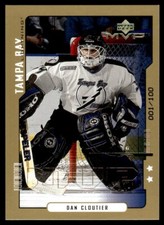 2000-01 Upper Deck MVP Second Star Dan Cloutier 001/100 #159 *Noles2148*