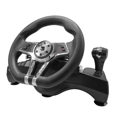 Volante Racing con Pedaliera e Cambio PS4 / PS3 / PC 90428 Ricondizionato |  eBay