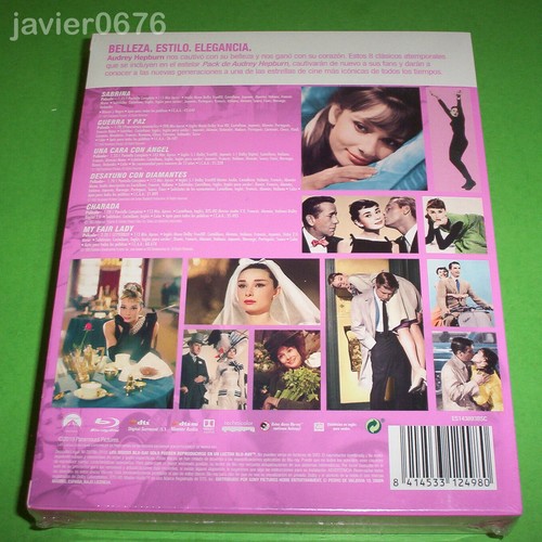 AUDREY HEPBURN COLECCION 6 PELICULAS EN BLU-RAY PACK NUEVO Y PRECINTADO - Imagen 2 de 4