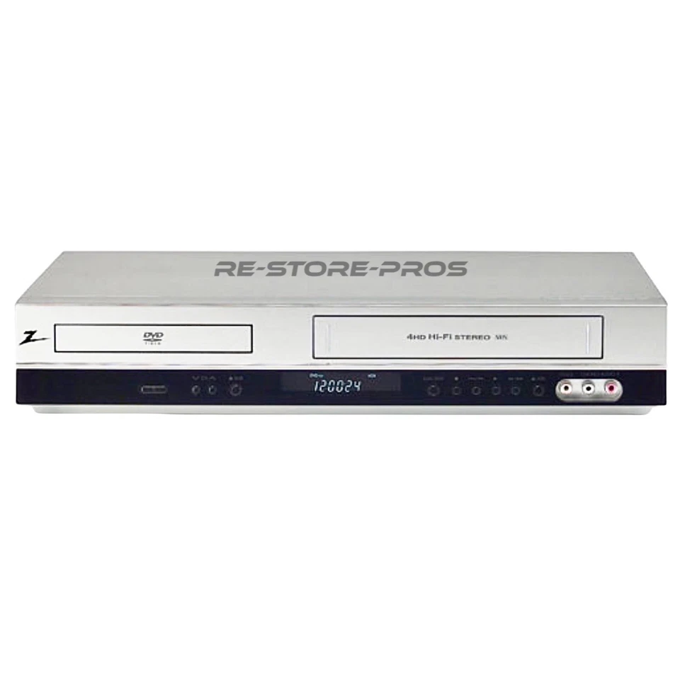 Zenith XBV713 DVD VCR Combo Reproductor VHS Hi-Fi Estéreo Escaneo Progresivo Foto 3 de 4