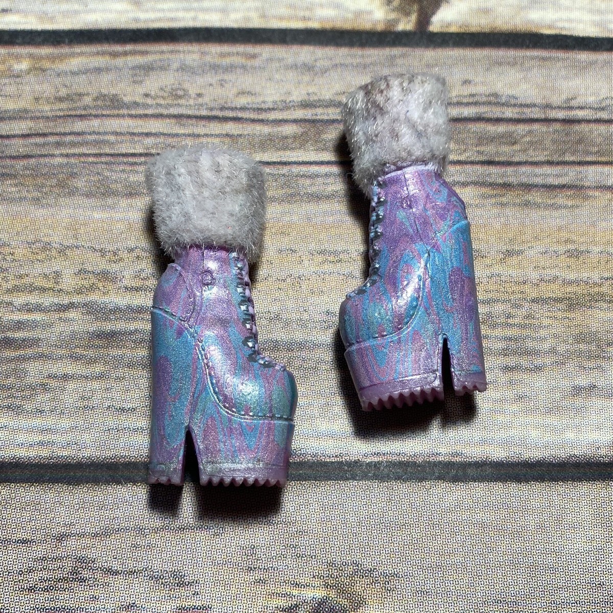 Lol Surprise Omg Doll Shoes Shoe Snowlicious Pink Blue Swirl Fury