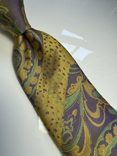 NWT IMANI UOMO MULTI COLOR FLORAL STYLE PRINT SILK TOUCH NECK TIE  HANKY