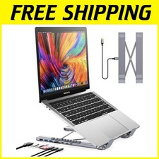 8-in-1 USB C Docking Station Stand with 4K HDMI