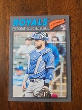 2026 Topps Heritage Baseball Dark Gray SP Rookie Carter Jensen #199 Royals