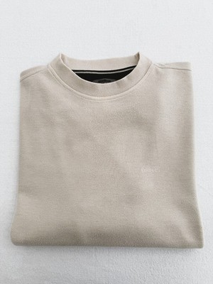 Strellson Feinstrick Sweater Sweatpullover Herren Gr. XL  Rundkragen Beige
