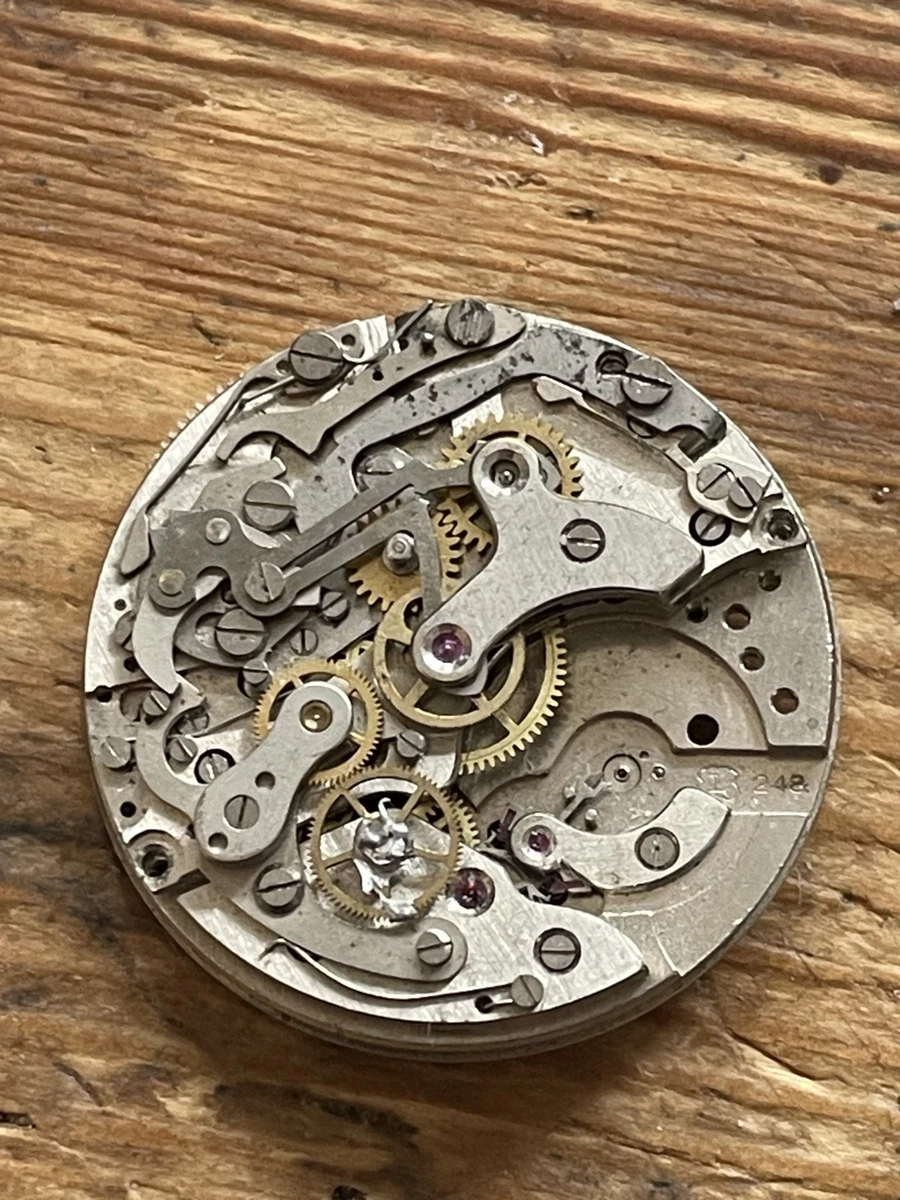 Pièce Détachée Montre Landeron Calibre 48 - Ancre Et Fourchette D'échappement (pallet Fork), Occasion