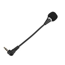 Flexible Plug Play PC Phone Laptop Mini 3.5mm Jack Plug Microphone Mic Speaker