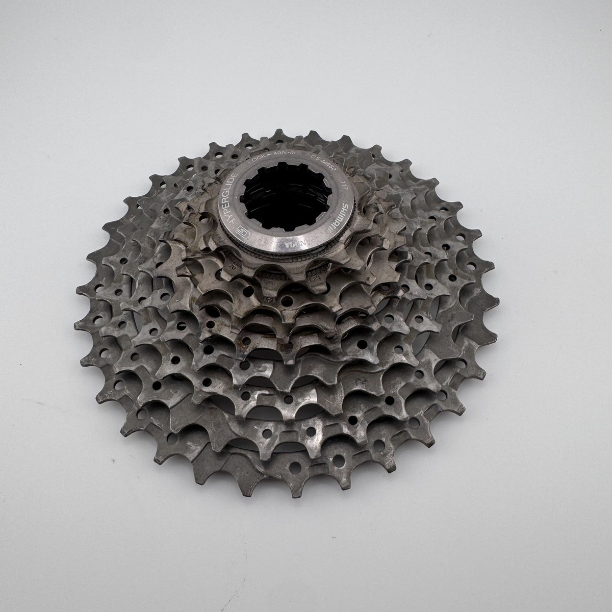 SHIMANO XTR CS-M960 11-34t　スプロケット Shimano XTR CS-M960 9-Speed Cassette - 11-32t - Titanium Cogs