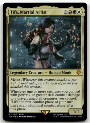Tifa, Martial Artist #6 (Foil) (NM) Final Fantasy FIC Magic MTG