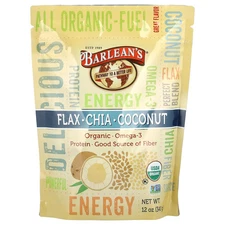 Barlean s Flax-Chia-Coconut Blend 12 oz 340 g Organic, Raw , Vegan