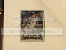 2014 Bowman Chrome Nick Castellanos #2 Rookie Card. rookie card picture