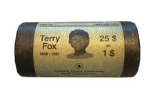 Canada 2005 Terry Fox Dollar Roll in Original Canadian Mint Picture Wrapper ID#1