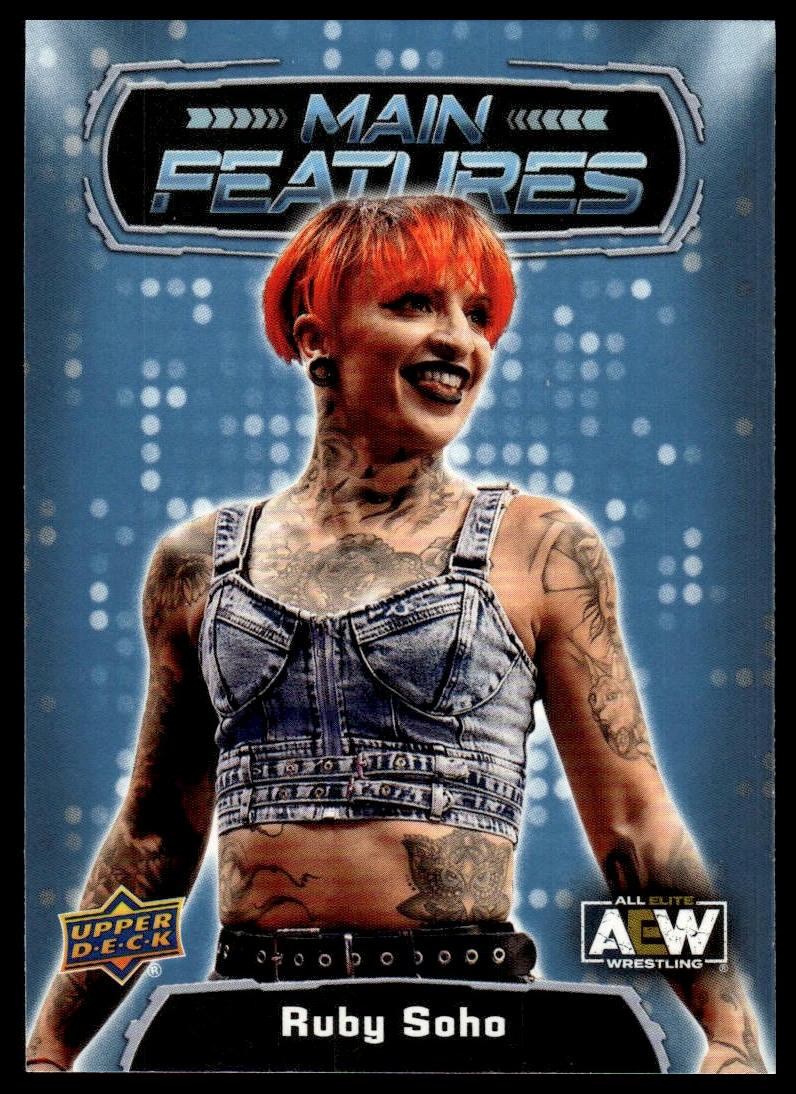 2022 Upper Deck AEW Ruby Soho #MF-15 Main Features