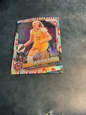 2025 WNBA Prizm WNBA Logo Prizm CAMERON BRINK LA SPARKS