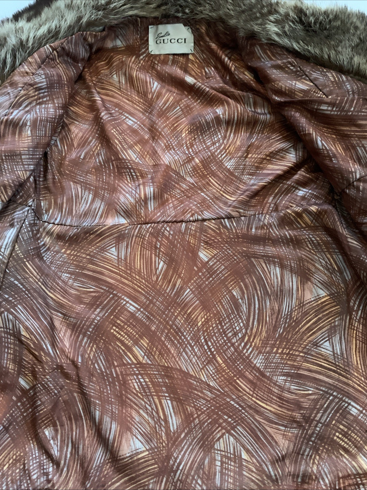 Emilo Gucci Fur Jacket 1970's Patchwork Major Fur… - image 6