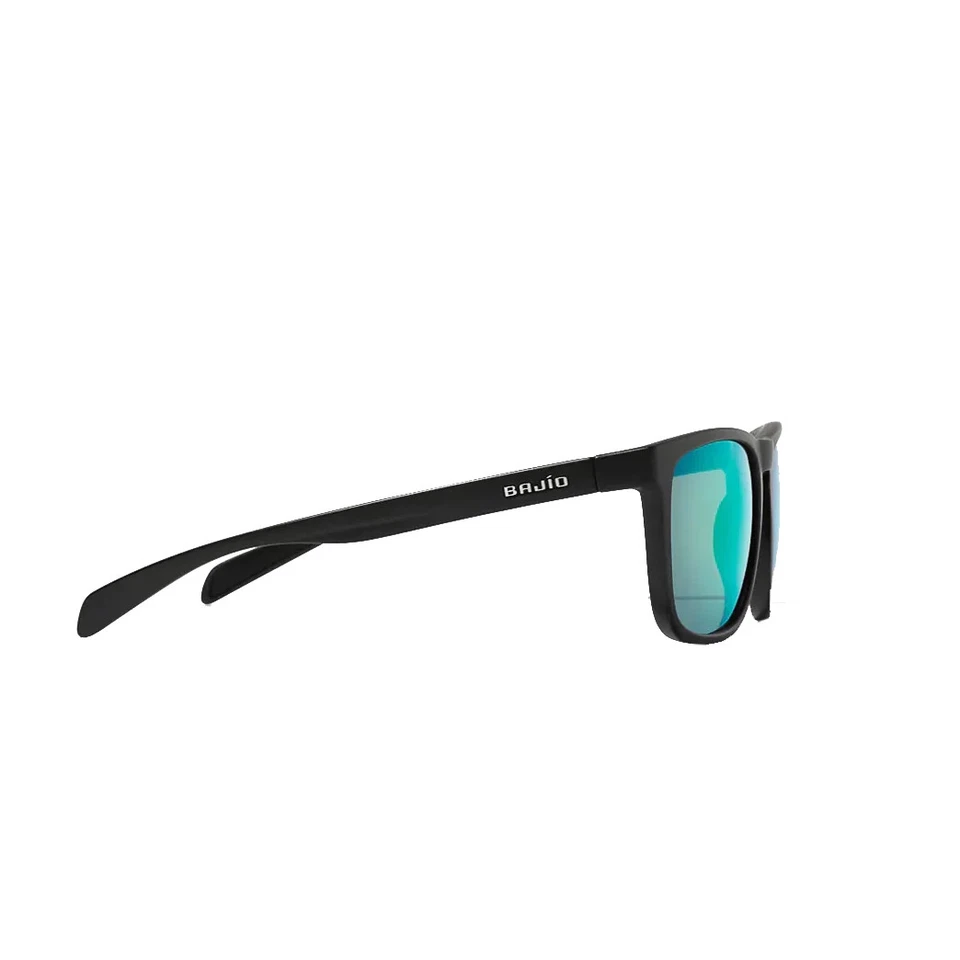 Gafas de sol BAJIO Calda negras mate | vidrio espejo verde SM Foto 3 de 3