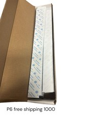 Sani/Shield Printed Toilet Seat Band, Blue/White, 16X1-1/2 1000-Count Free Sh