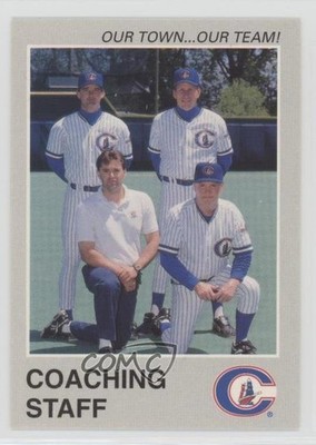 1995 Columbus Clippers Team Issue Darren London Hop Cassady Gary Denbo 0a2