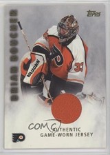 2001-02 Topps Game-Worn Jersey Brian Boucher #J-BB 2vh