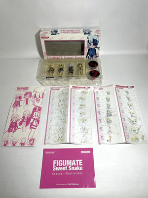 【フィギュア】KONAMI FIGUMATE Sweet Snake Konami Figumate Sweet Snake Figure Set of 4 Metal Gear Solid 4 w