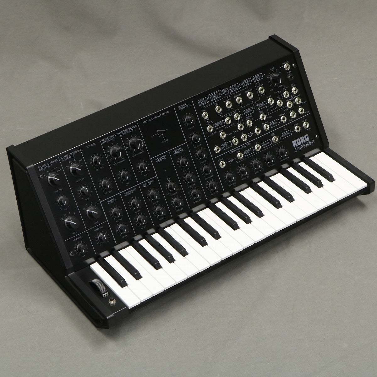 Korg MS-20 Mini Analog Monophonic Synthesizer Keyboard With Patch
