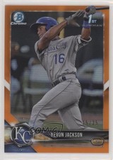 2018 Bowman Draft Chrome Orange Refractor 15/25 Kevon Jackson #BDC-83 s3g
