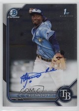 2022 Bowman Chrome Prospect Auto Alejandro Pie #CPA-AP Auto 2f4
