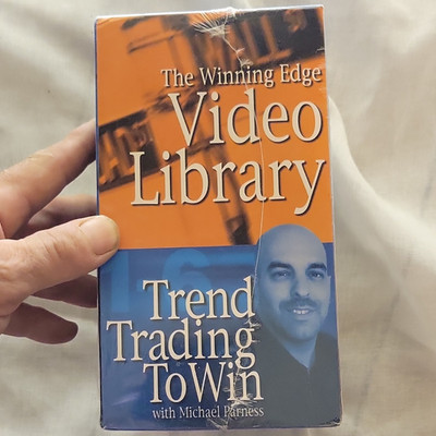Winning Edge Video Library Trend Trading To Win VHS Box Set NTSC NR Parness