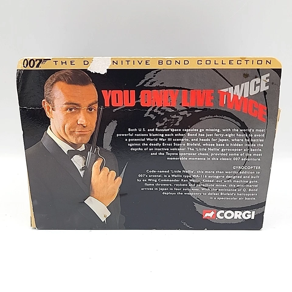 Girocóptero Corgi 04601 James Bond You Only Live Twice Little Nellie caja abierta Foto 2 de 4