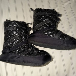 Capezio X Black Warmup Dance Booties Size XXS