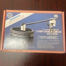 The Logan 3-Step Oval  Circle Mat Cutter  201 USA Vintage 1998