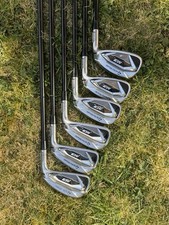 Taylormade M3 Irons 5-PW Regular Flex Graphite Shafts 1 Inch Shorter