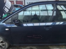 FRONT DOOR LH SKODA CITIGO MK1 (NF) 2012 On BLUE  5 DOOR HATCHBACKBLUE