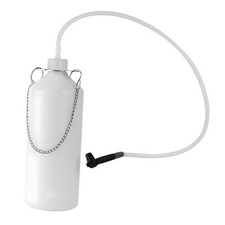 Car 1L Brake Bleeder Bottle, One Person Vehicle Brake Bleeder Kit with 10 Inch