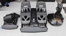 Thrustmaster T16000M FCS Flight Pack Stick, TWCS Throttle, TFRP Pedals