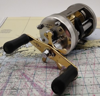 SHIMANO CARDIFF 400A LEVEL-WIND BAITCASTING FISHING REEL *GREAT-4-MEDIUM ACTION