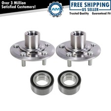 Front Wheel Hub Bearing Kit LH Driver RH Pass...