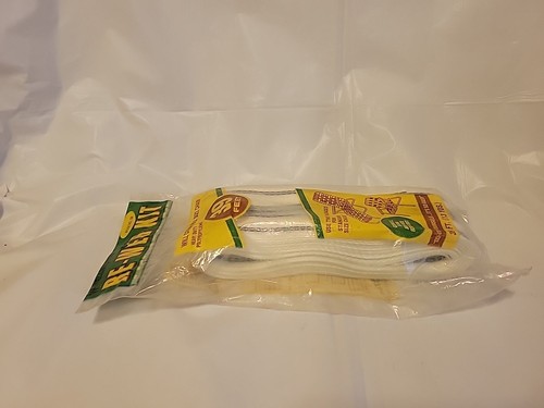Wellington RE-WEB KIT 39 Feet Lawn Chair Grey/White/Black 2 1/4" NOS NEW Vintage - Afbeelding 3 van 4