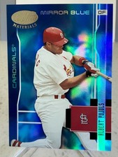 2003 Leaf Certified Materials - Albert Pujols 173 Mirror Blue 50