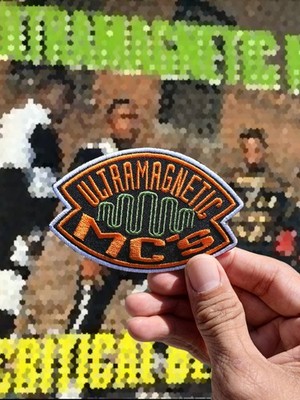 Ultramagnetic MC's Embroidered Patch Hip Hop Kool Keith Critical Beatdown