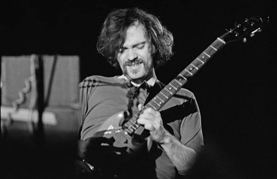 Guitarist John Abercrombie performs live on stage in Hartford Conn- Old Photo