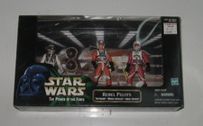 REBEL PILOTS 3-Pack Star Wars POTF2 MISB Power of the Force Antilles Numb Crynyd