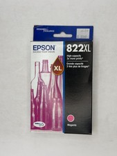 GENUINE EPSON 822XL MAGENTA HIGH YIELD INK CARTRIDGE