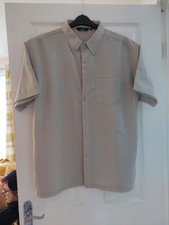 mens shirt urban spirit stone colour size XL great condition L@@K