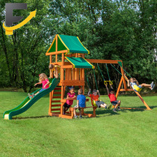 Wooden Swing Set Tucson Cedar FREE SHIPPING