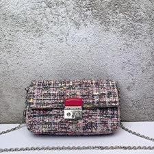 Dior Miss Dior Promenade  Pouch Tweed Shoulder Bag USA